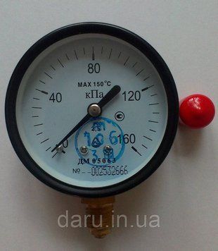 Манометр ДМ 05063 160 кПа ТУ.У 33.2 - 14307481-031:2005 591633643 фото