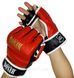 Перчатки для смешанных единоборств MMA "NEW" BOXER Sport Line кожвинил M ( черные, синие, красные) 2453883401 фото 4