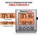 Термометр для мяса ThermoPro TP-16S с таймером, магнитом и подсветкой, диапазон от -10&deg;C до +300&deg;C 1119152181 фото 4