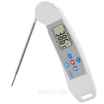 Термометр складаний Ksasa TP600 (-50 &deg; C ~ 300 &deg; C &deg; / -58 &deg; F до + 572 &deg; F) з сигналізацією і підсвічуванням 1329032579 фото